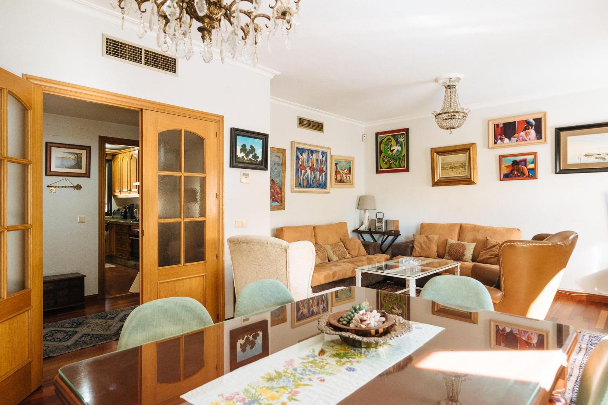 Ferienwohnung Acogedor Piso Con Parking Santa Justa Sevilla Exterior foto