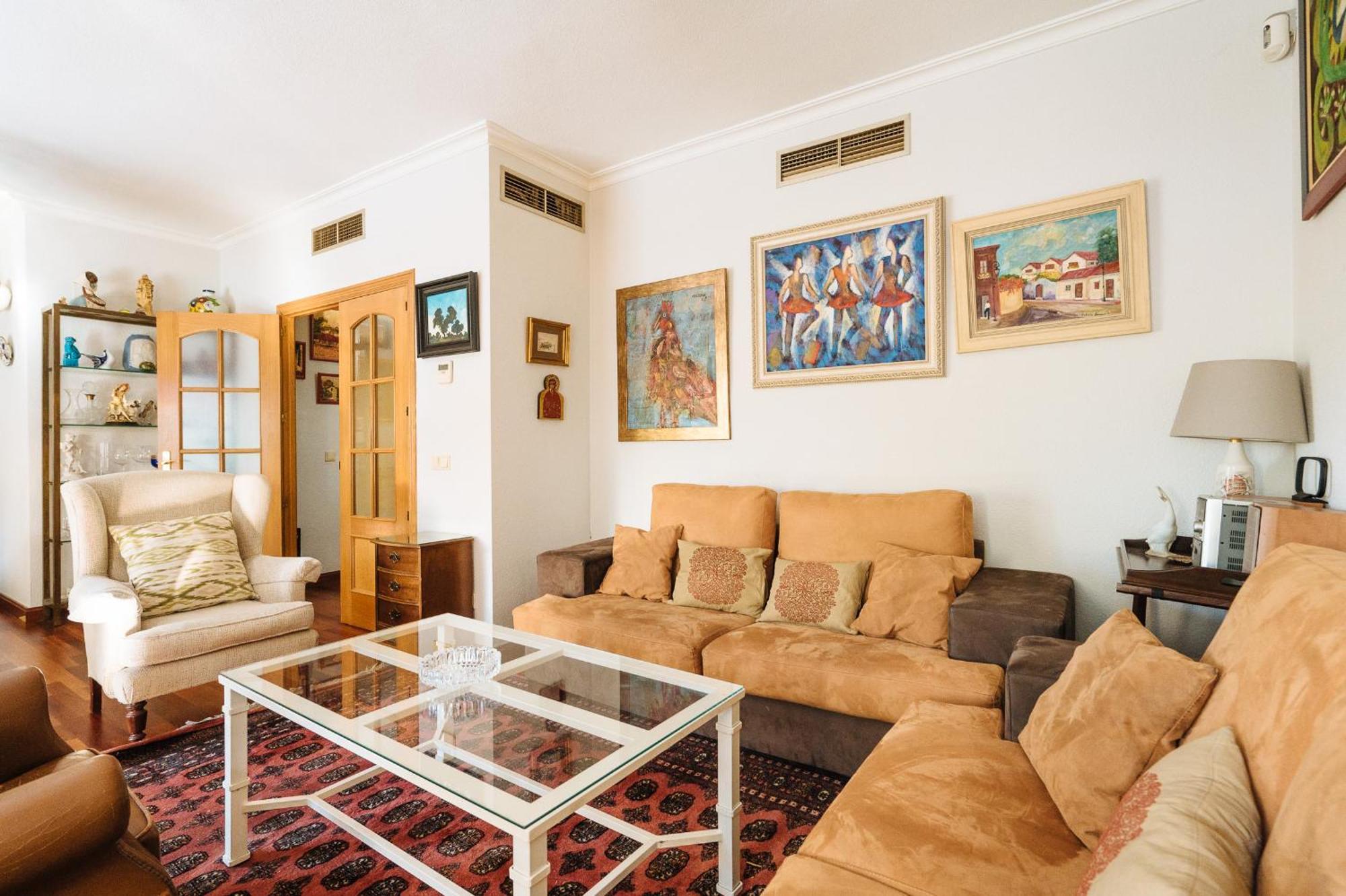 Ferienwohnung Acogedor Piso Con Parking Santa Justa Sevilla Exterior foto